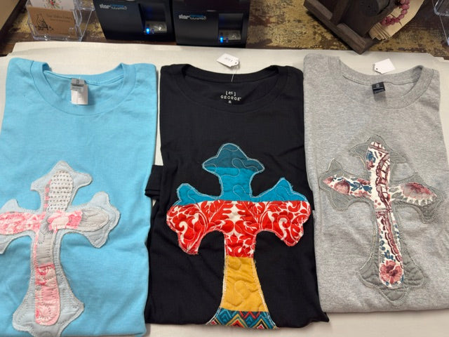 QUILTED T-SHIRTS. - CROSS