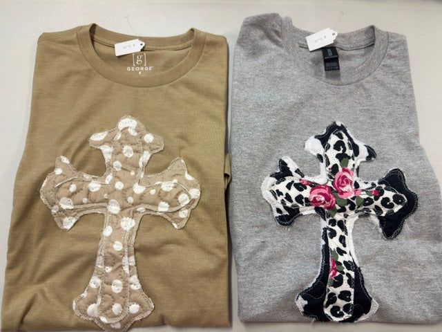 QUILTED T-SHIRTS. - CROSS
