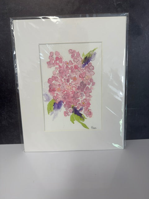 ORIGINAL WATERCOLORS BY THEO BEE - MATTED 8x10