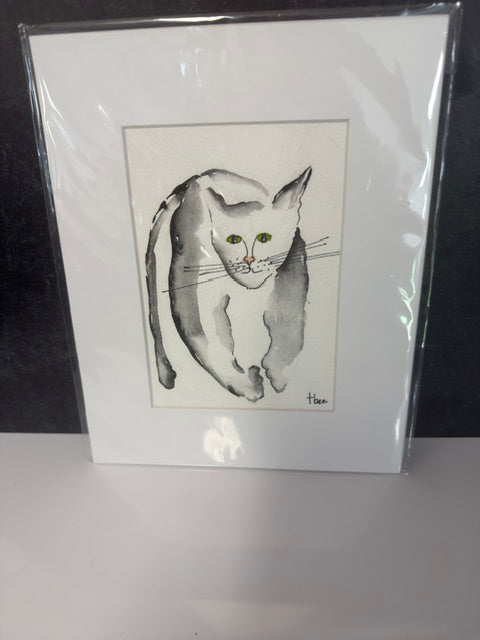 ORIGINAL WATERCOLORS BY THEO BEE - MATTED 8x10