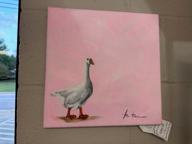 GOOSE OIL ON CANVAS BY ROSA ROSEA