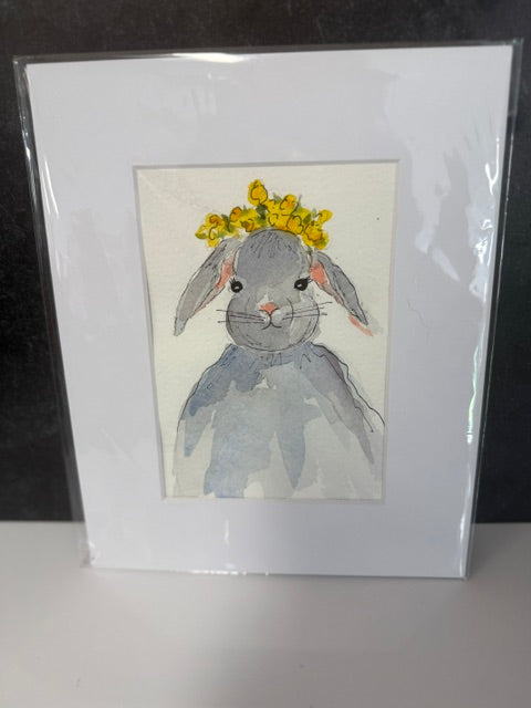 ORIGINAL WATERCOLORS BY THEO BEE - MATTED 8x10