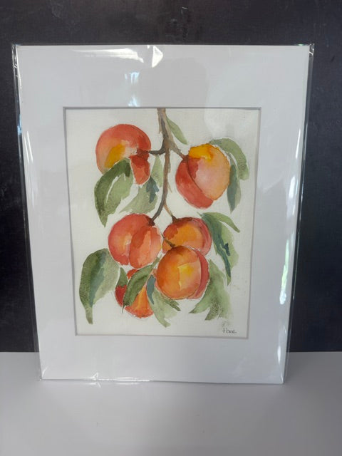 ORIGINAL WATERCOLORS BY THEO BEE - MATTED 11x14