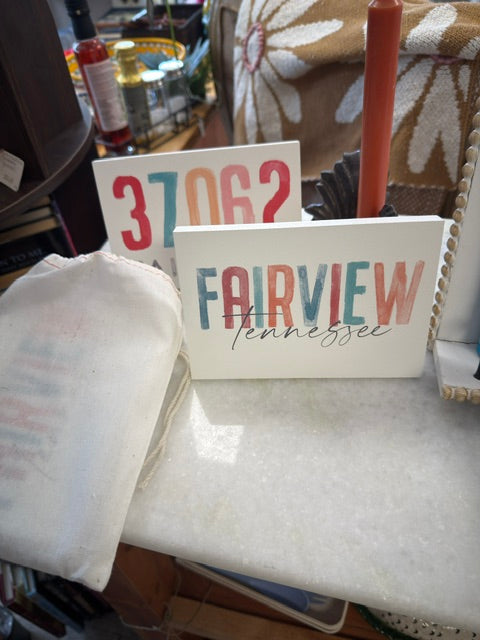 FAIRVIEW - 37062 HANDPAINTED SIGNS