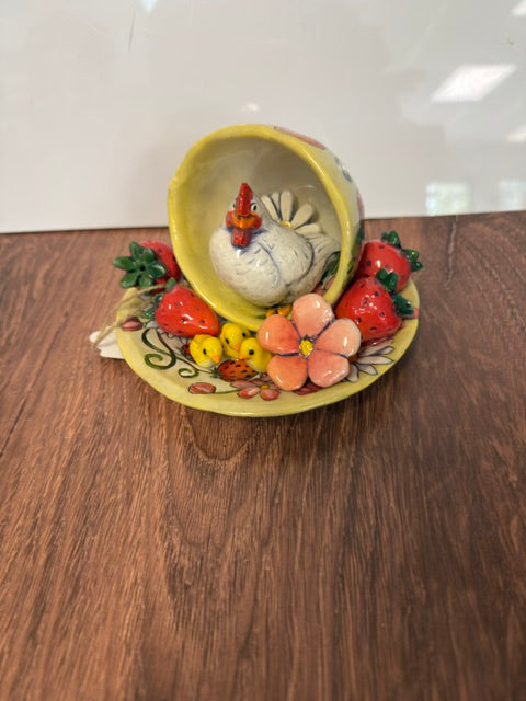 HANDCRAFTED DaNisha SCULPTURES - TEA CUP SERIES - ASSORTED