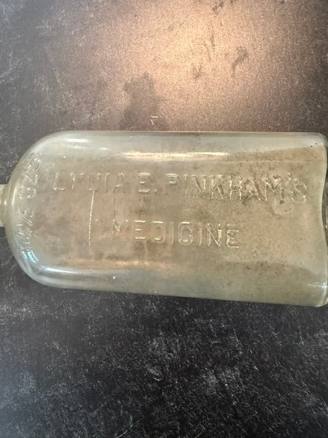 ANTIQUE 1880'S "WARRANTED FLASK" STRAP SIDED BOTTLE W/UV MAGANESE GLOW