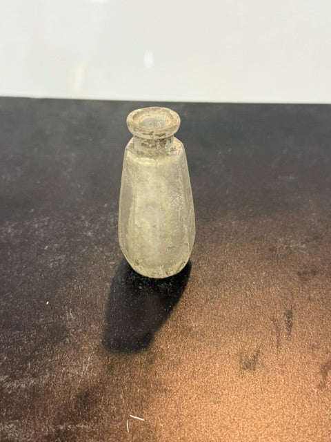 ANTIQUE SMALL GLASS APOTHECARY