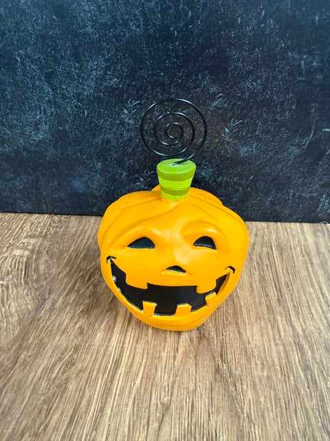JACK-O-LANTERN PHOTO HOLDER