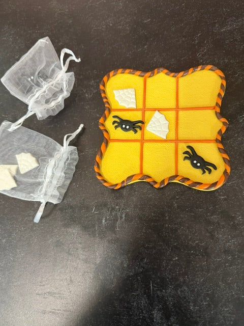 CHERRYLAYNE & CO. POLYMER CLAY TIC TAC TOE GAME - ASSORTED