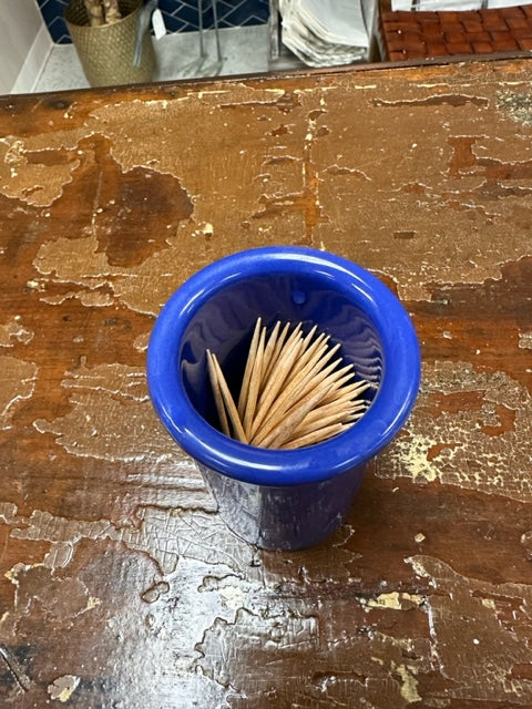 VINTAGE P1 ITALY TOOTHPICK HOLDER