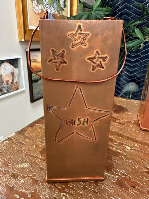 HOLIDAY COPPER LUMINARIAS