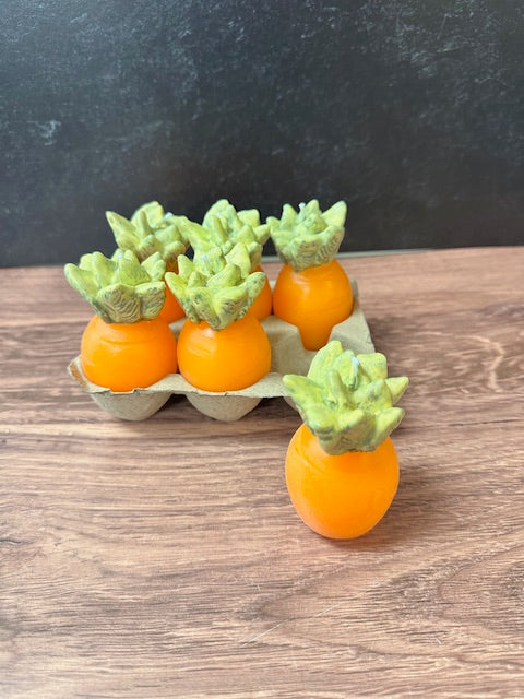 CARROT CANDLES - 1 3/4" x 3 1/4"