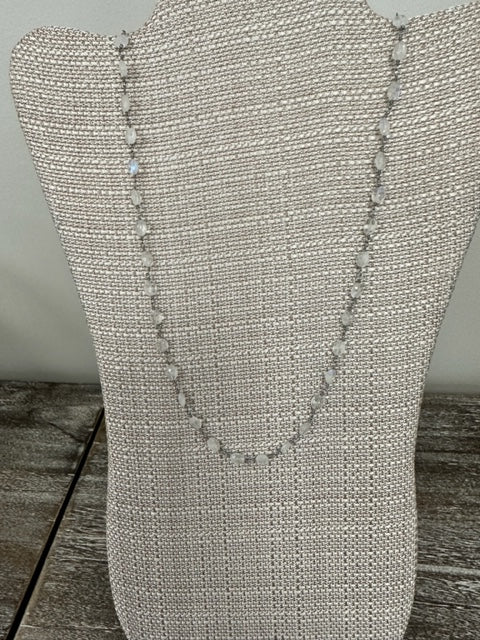 NANCY SCOFIELD JEWELRY - 34" GEM CHAIN NECKLACE