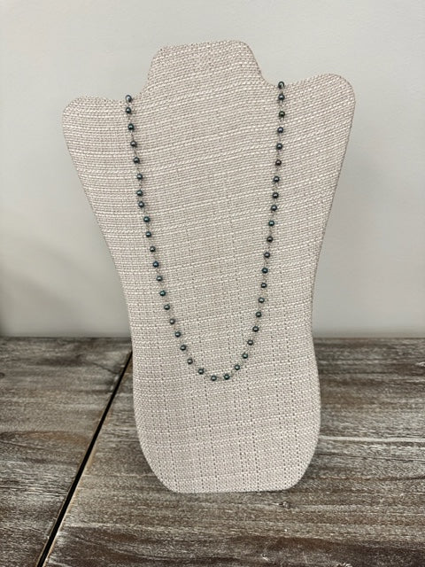 NANCY SCOFIELD JEWELRY - 34" GEM CHAIN NECKLACE