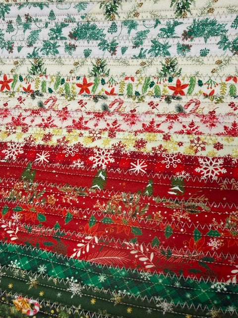 BLUE RIDGE CREATIONS BY JANICE CLEMENTS - HANDMADE JELLY ROLL RUGS AND PLACEMATS - ASSORTED