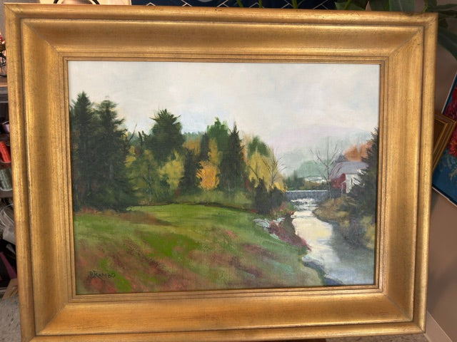 ORIGINAL OILS ON CANVAS BY LOCAL ARTIST DR. BRENDA RAMBO - ASSORTED