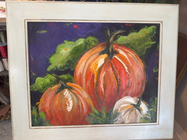 ORIGINAL OILS ON CANVAS BY LOCAL ARTIST DR. BRENDA RAMBO - ASSORTED