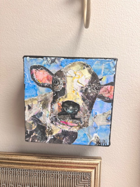 SUSAN MAHAN ARTWORK - MINI COW