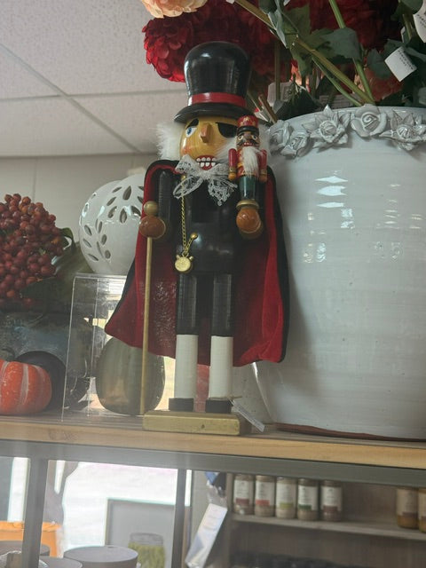 VINTAGE GERMAN UNCLE HERR DROSSELMEYER NUTCRAKER 15" TALL