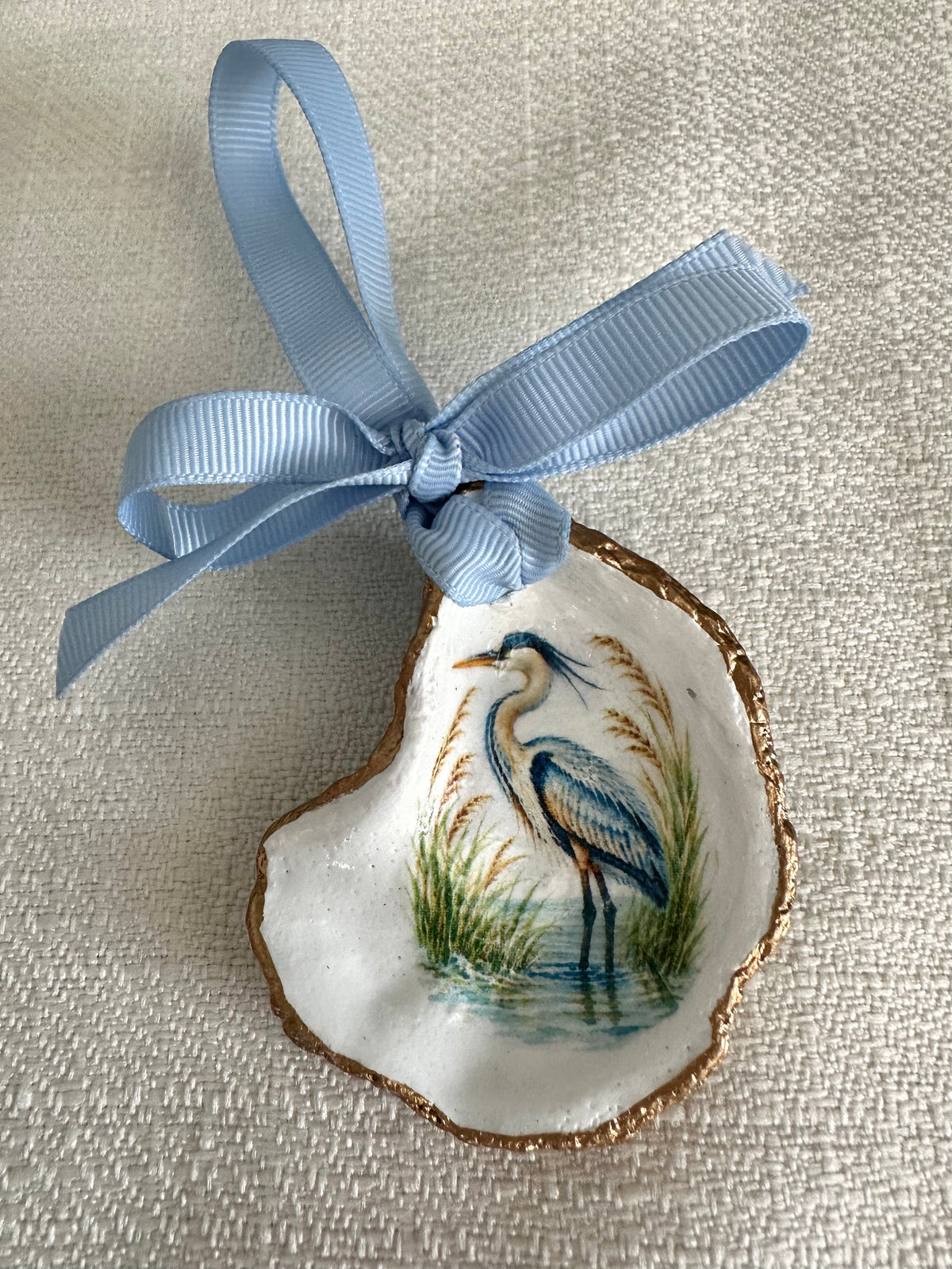 SHELLS + SALT - HANDCRAFTED OYSTER SHELL ORNAMENTS - ASSORTED