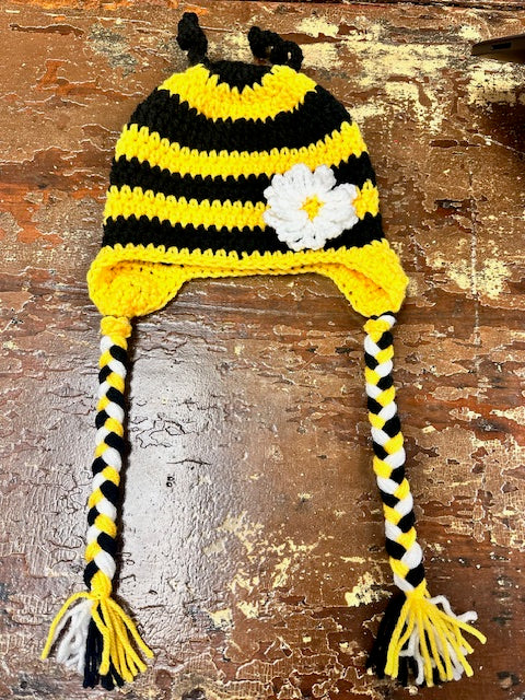 HAND KNIT KIDS HATS