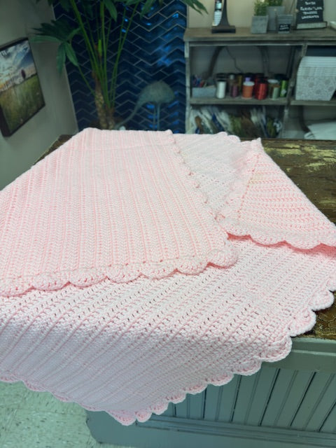 HANDMADE CROCHET KNIT BABY BLANKETS