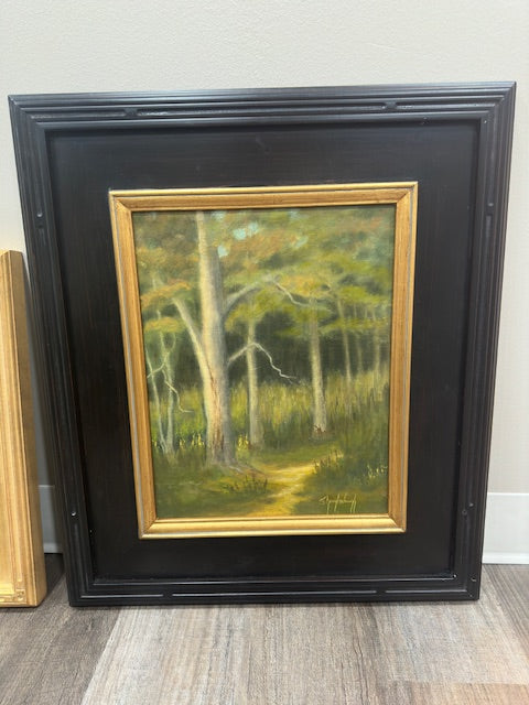 SHERYL WAUGH - 11X14 OIL "BOWIE PATHWAY"