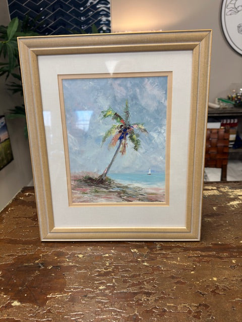 Original Pastel Palm Tree