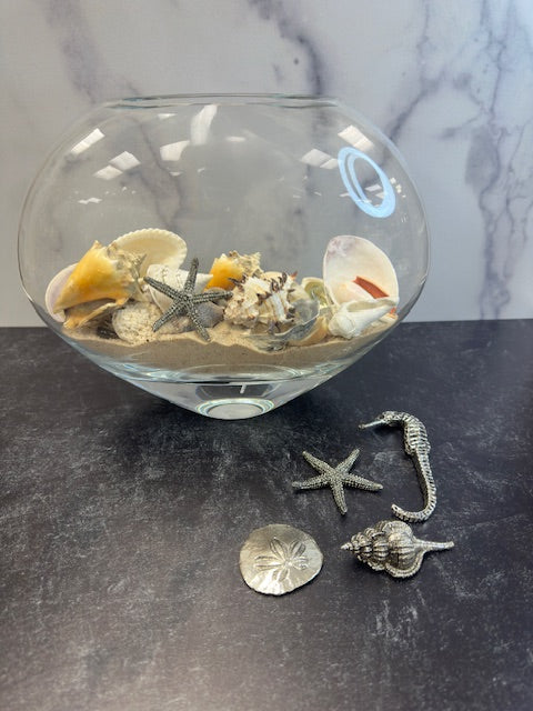 SILVER FINISH SEA CREATURES