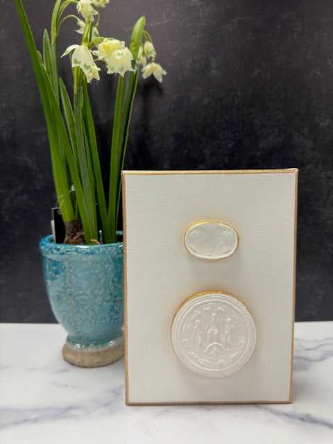 INTAGLIO ON CANVAS