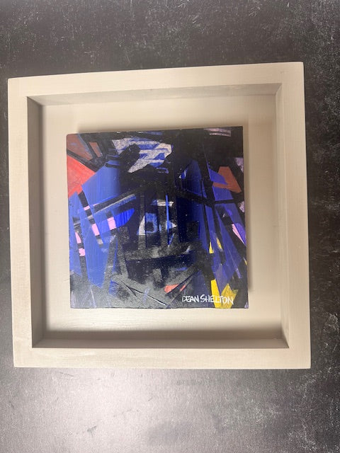 ORIGINAL ABSTRACT ARTWORK BY DEAN SHELTON - ASSORTED 6" x 6"
