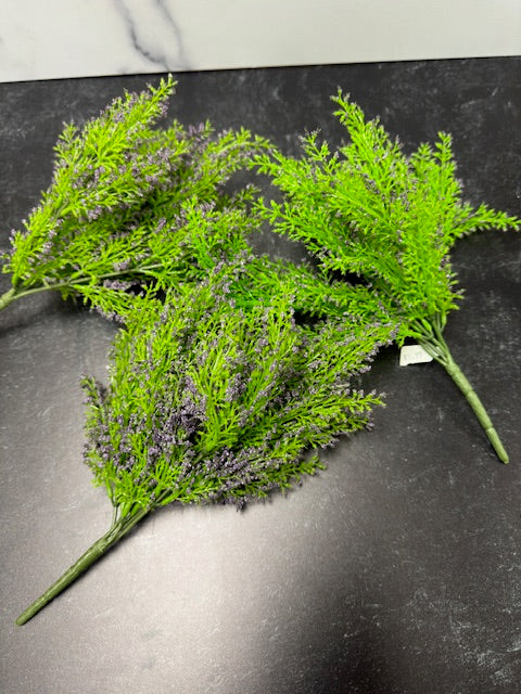 MINI HEATHER BUSH - 9"