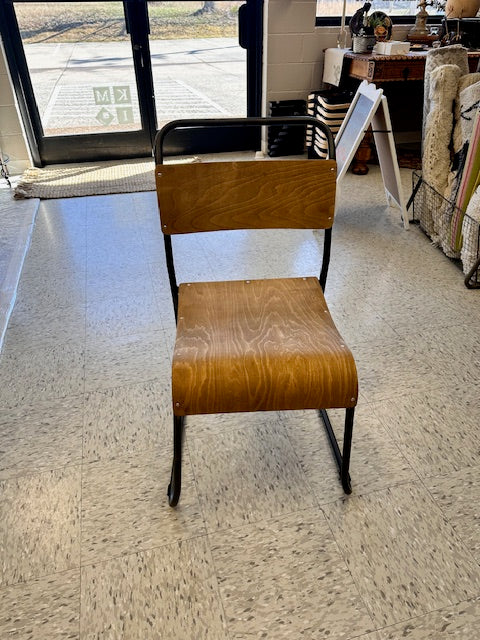 VINTAGE STYLE 1960'S SCHOOLHOUSE CHAIRS