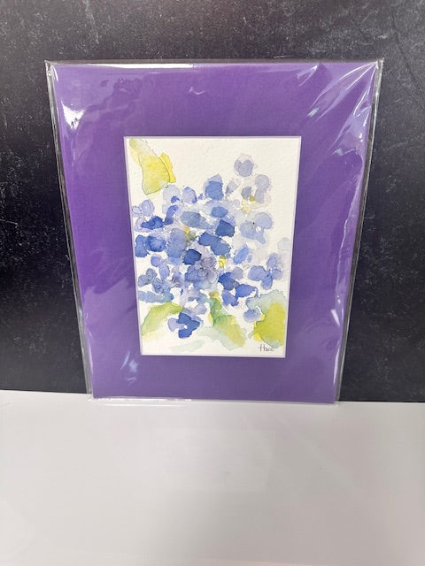 ORIGINAL WATERCOLORS BY THEO BEE - MATTED 8x10