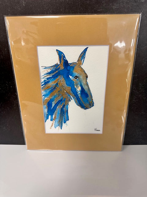 ORIGINAL WATERCOLORS BY THEO BEE - MATTED 8x10