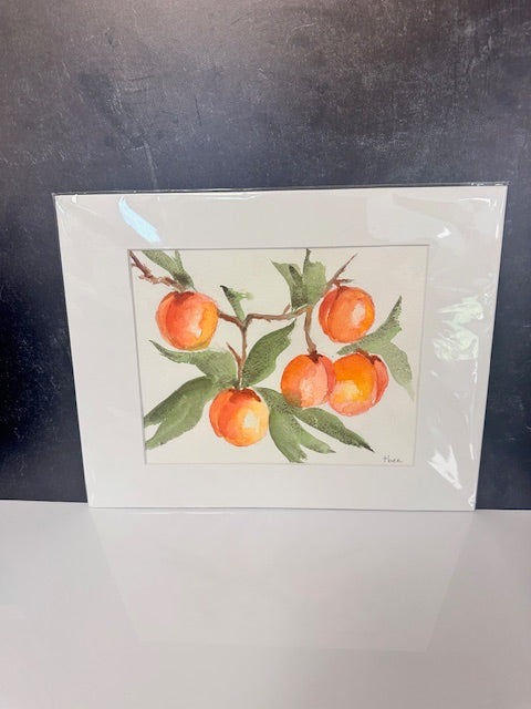 ORIGINAL WATERCOLORS BY THEO BEE - MATTED 11x14