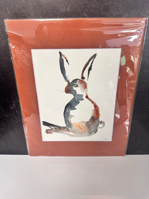 ORIGINAL WATERCOLORS BY THEO BEE - MATTED 11x14