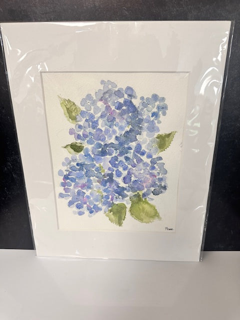 ORIGINAL WATERCOLORS BY THEO BEE - MATTED 11x14
