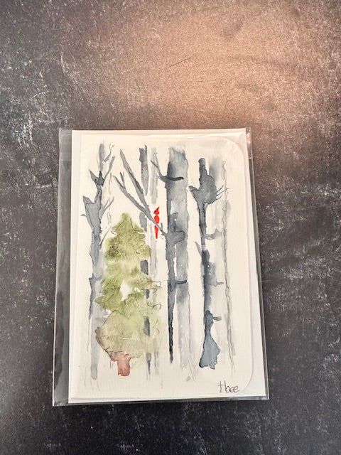ORIGINAL WATERCOLORS BY THEO BEE - GREETING CARDS