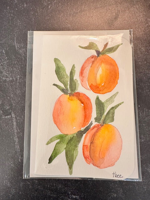 ORIGINAL WATERCOLORS BY THEO BEE - GREETING CARDS