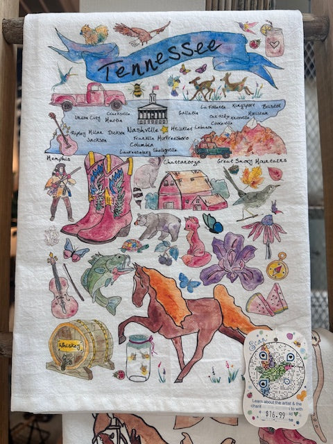 AVERY'S HOME FLOUR SACK DISH TOWEL - ASSORTED