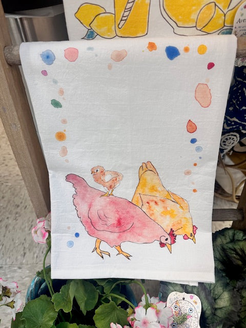 AVERY'S HOME FLOUR SACK DISH TOWEL - ASSORTED