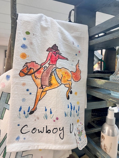 AVERY'S HOME FLOUR SACK DISH TOWEL - ASSORTED