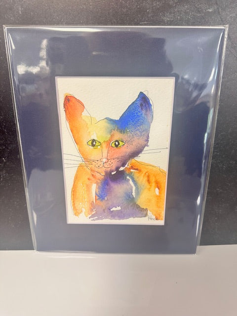 ORIGINAL WATERCOLORS BY THEO BEE - MATTED 8x10
