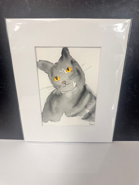 ORIGINAL WATERCOLORS BY THEO BEE - MATTED 8x10