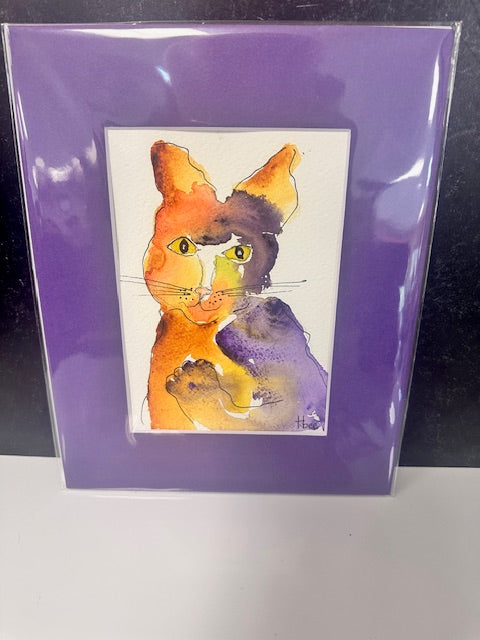 ORIGINAL WATERCOLORS BY THEO BEE - MATTED 8x10