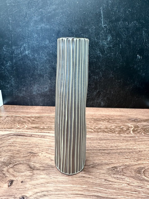 HANDMADE BY ART FLORAL TRADING LLC -  TALL CYLINDER VASE 2" x 8.5"