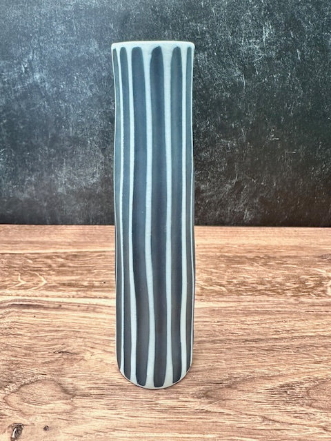 HANDMADE BY ART FLORAL TRADING LLC -  TALL CYLINDER VASE 2" x 8.5"