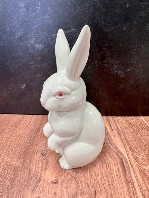 VINTAGE FITZ AND FLOYD CERAMIC BUNNY RABBITS