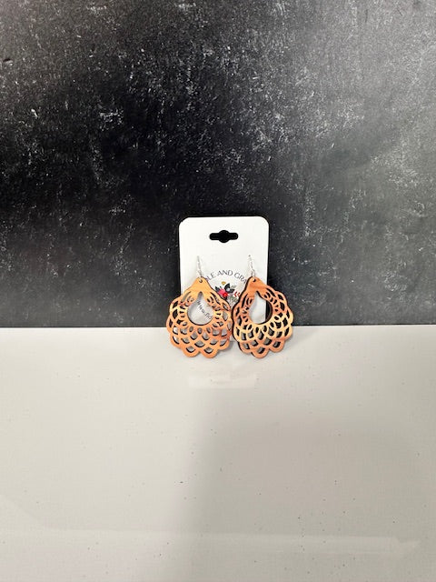 FIDDLE & GRACE MANDALA TEARDROP EARRINGS